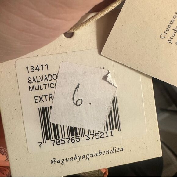 NEW Agua Bendita SALVADOR ENCAJE MINI DRESS Large (e) - Picture 5 of 5